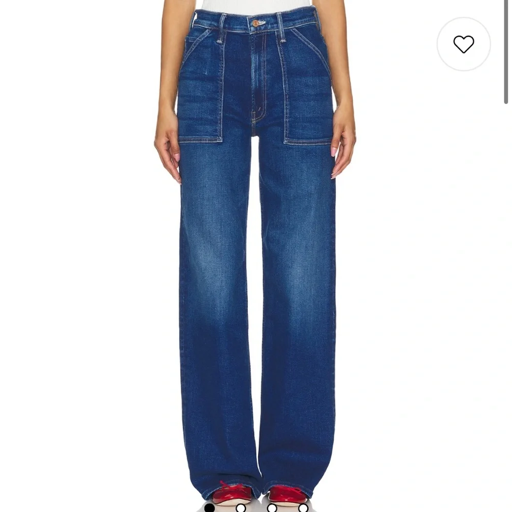 MOTHER The Patch Maven Heel Jeans size 26